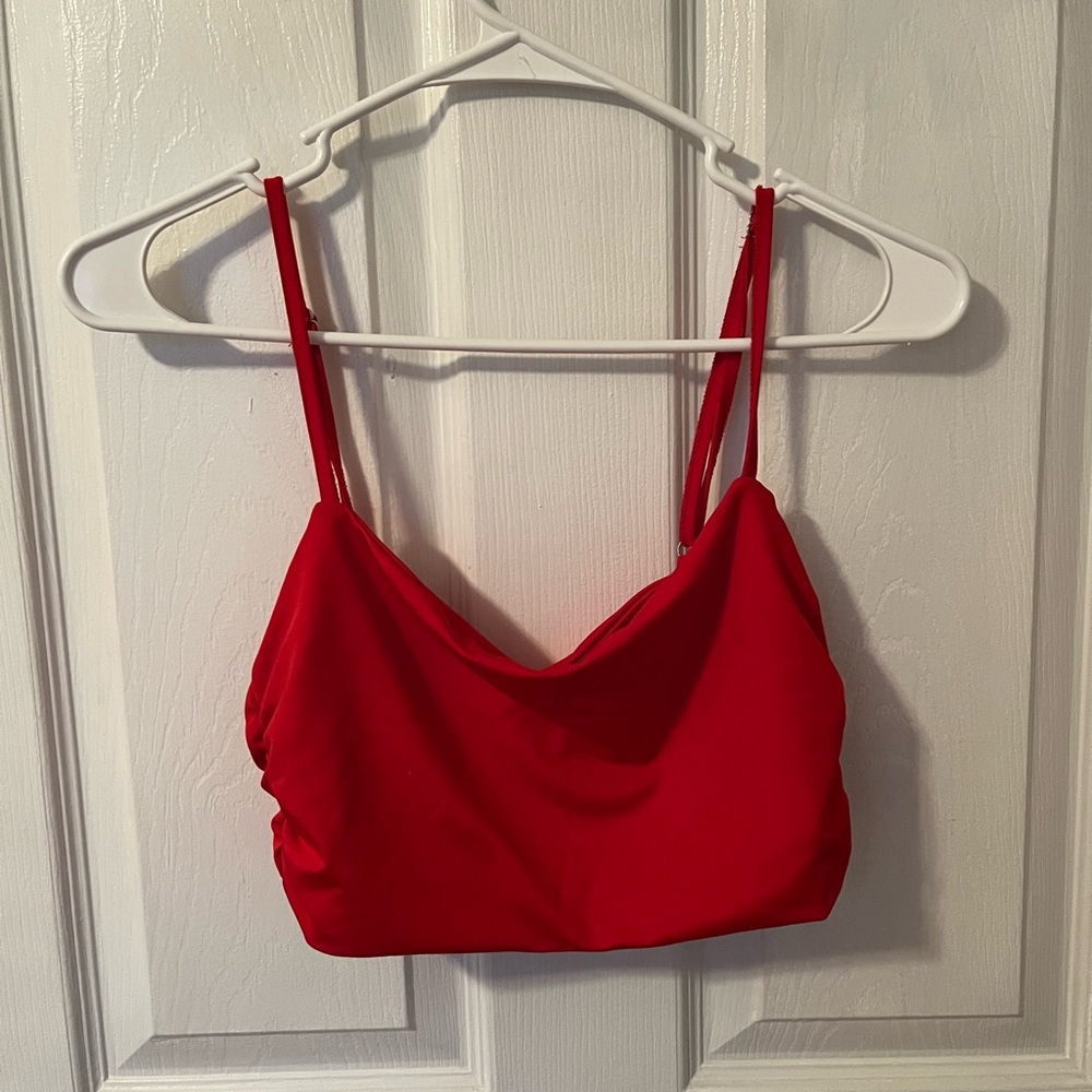 Red Ruched Set - Picture 4 of 7